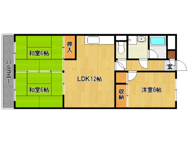 部屋写真