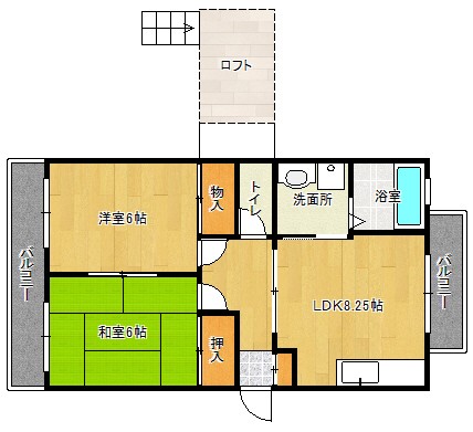 部屋写真