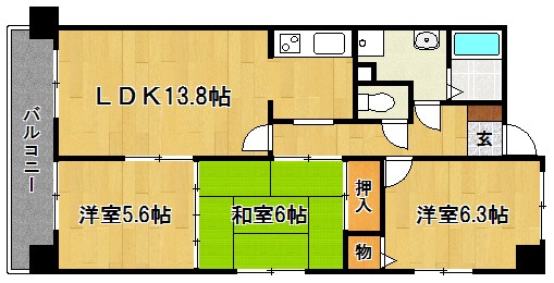 部屋写真