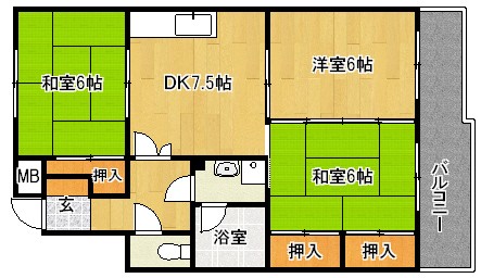 部屋写真