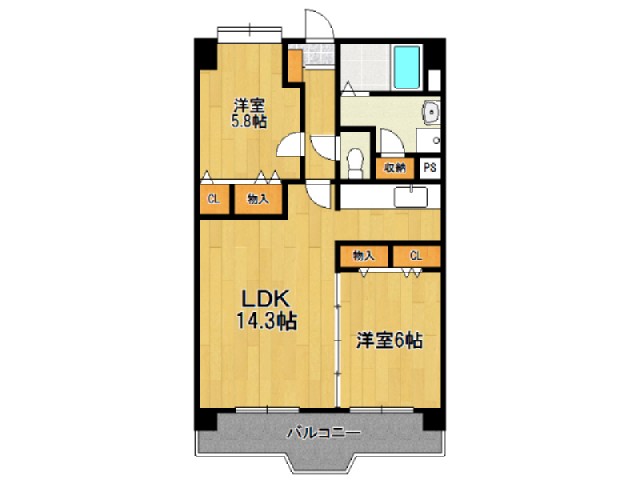 部屋写真
