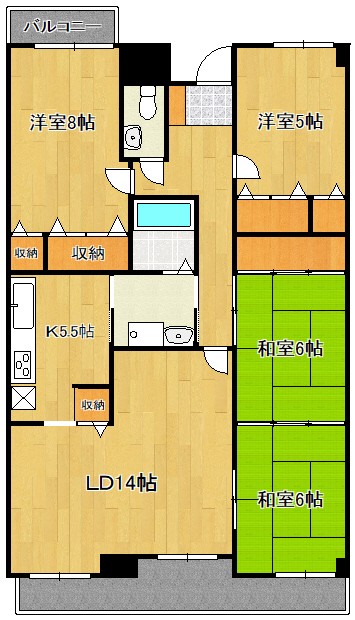 部屋写真