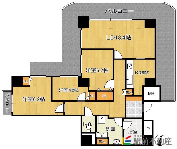 部屋写真