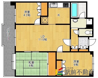 部屋写真