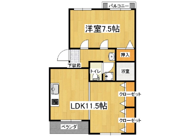 部屋写真