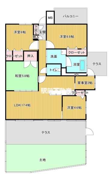 部屋写真