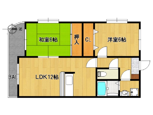 部屋写真