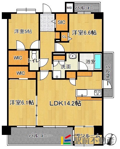 部屋写真