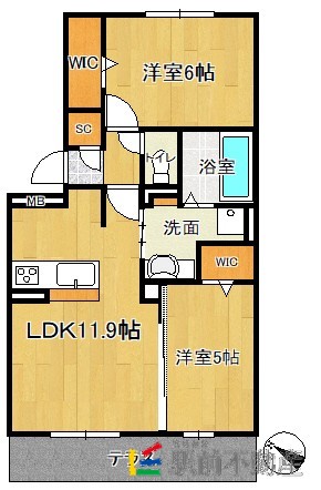 部屋写真