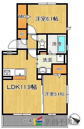 部屋写真