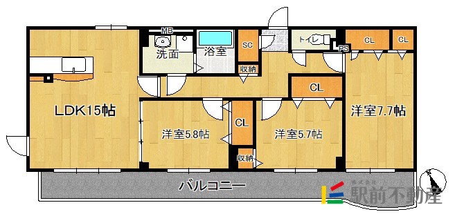 部屋写真