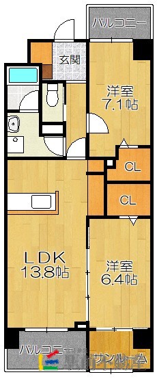 部屋写真
