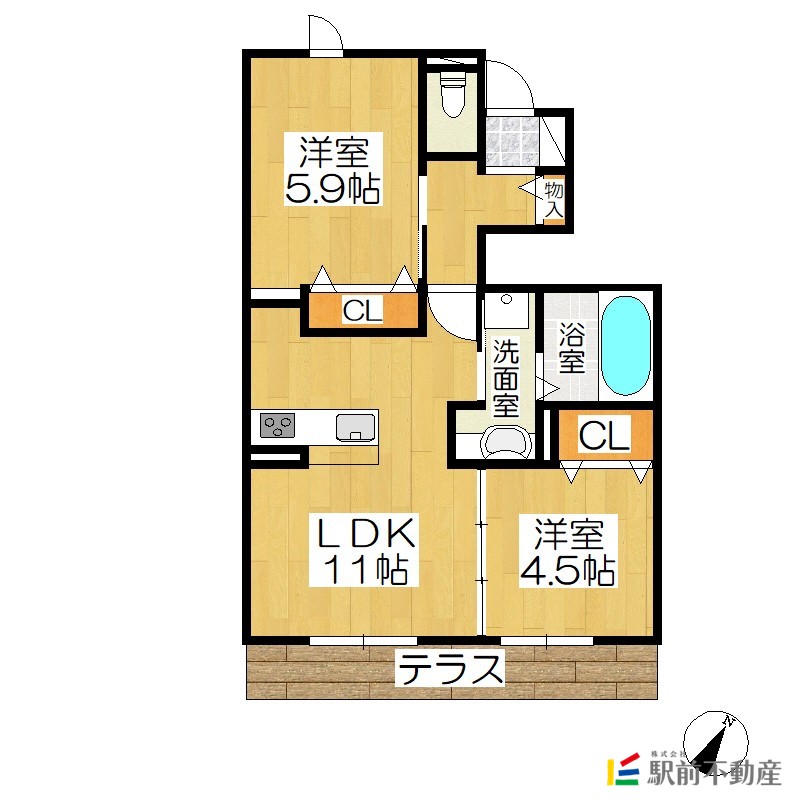 部屋写真