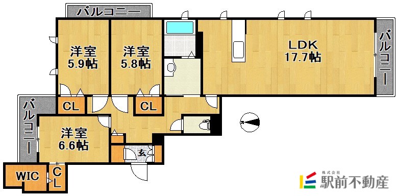 部屋写真