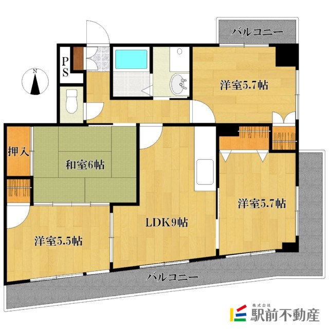 部屋写真