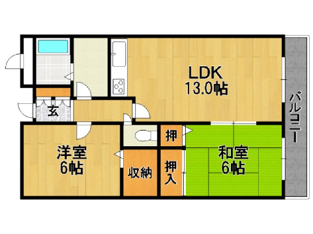 部屋写真