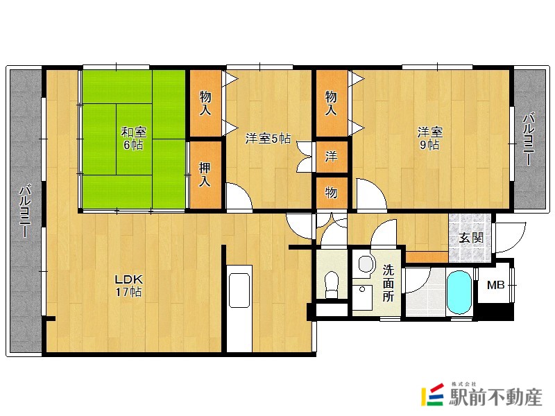 部屋写真