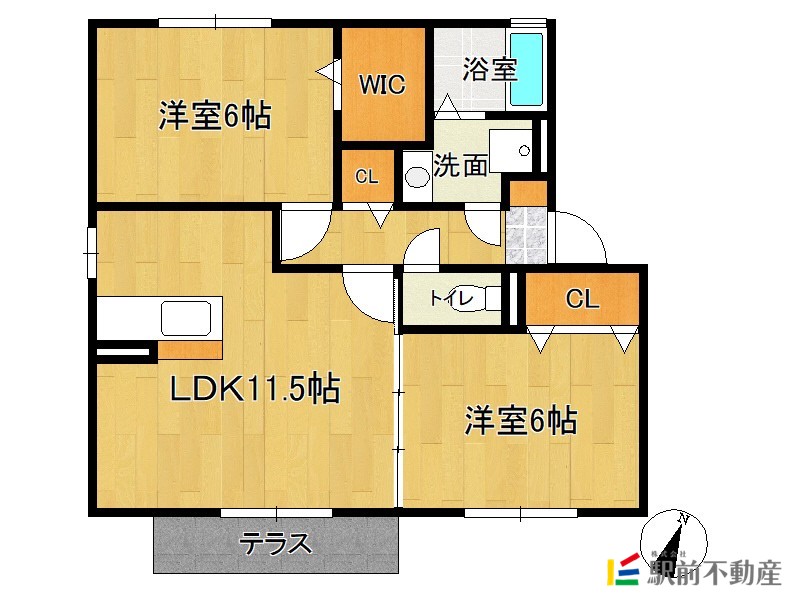 部屋写真