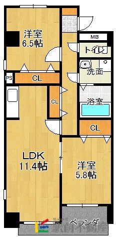 部屋写真