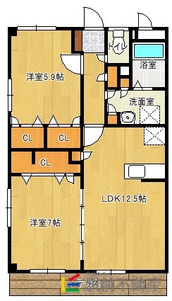 部屋写真