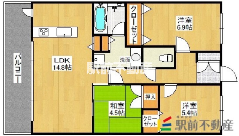 部屋写真