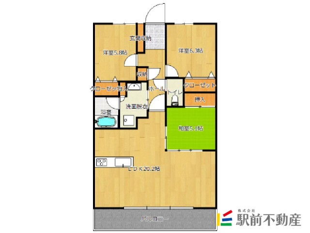 部屋写真