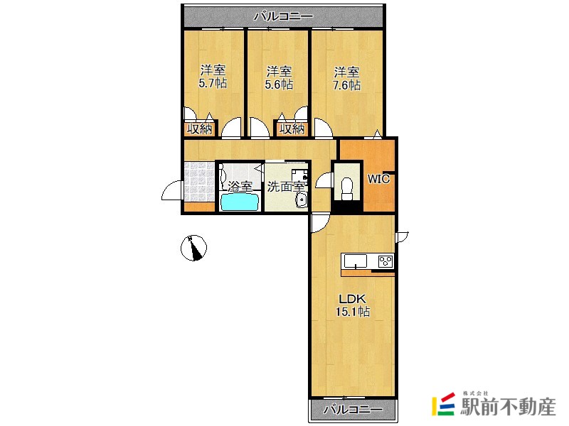 部屋写真