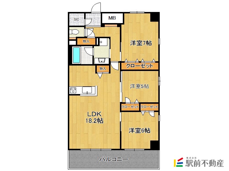 部屋写真