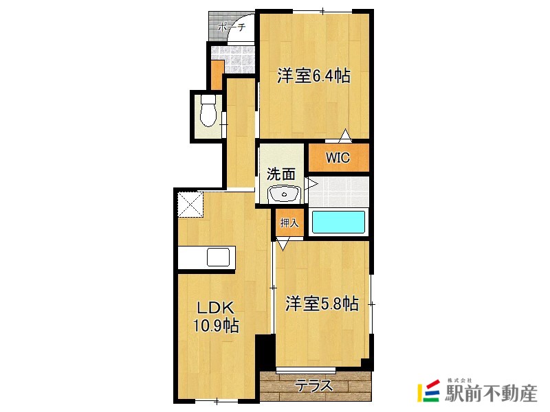 部屋写真