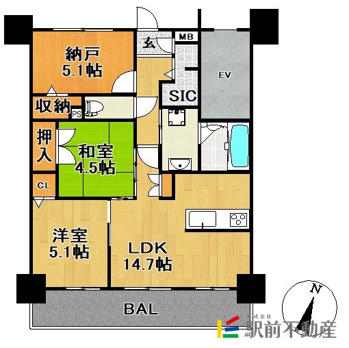 部屋写真