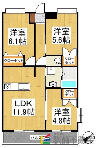 部屋写真