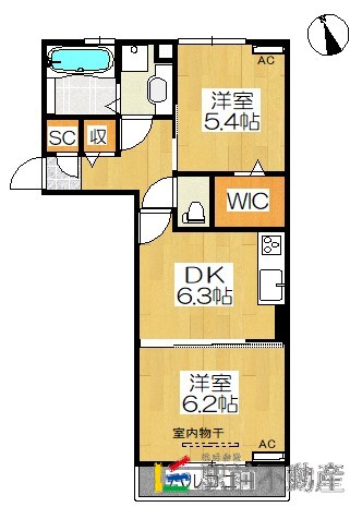 部屋写真