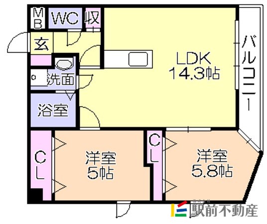 部屋写真