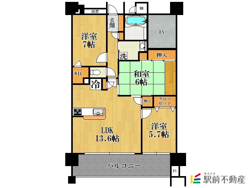 部屋写真