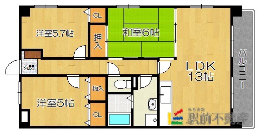 部屋写真
