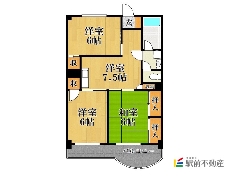 部屋写真