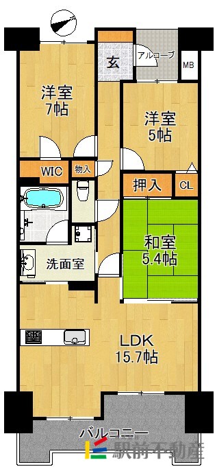 部屋写真