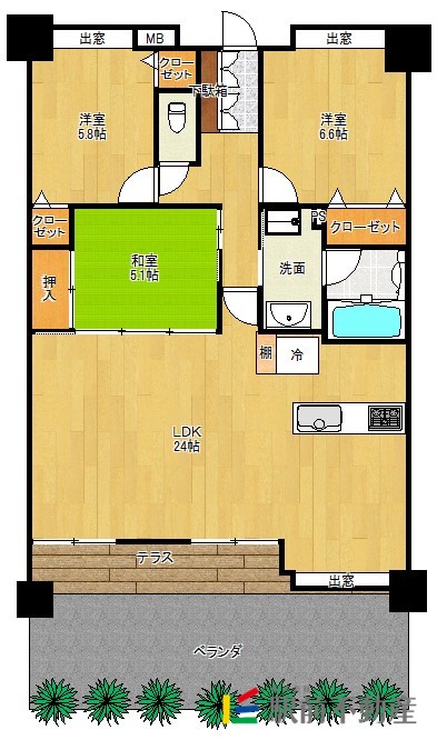 部屋写真