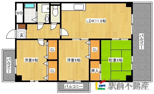 部屋写真
