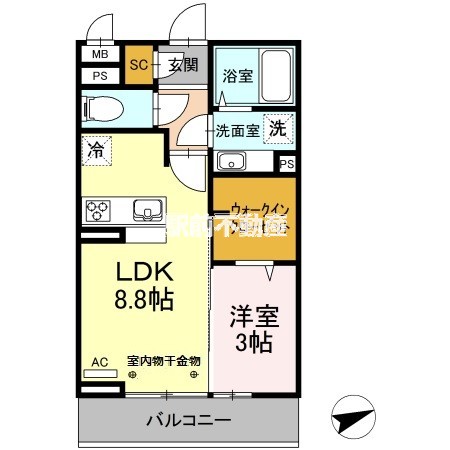 部屋写真