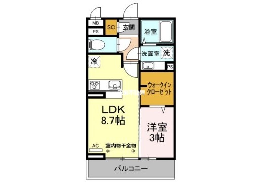 部屋写真