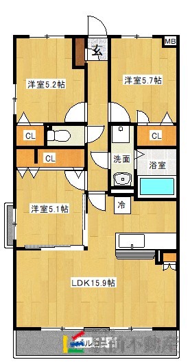 部屋写真
