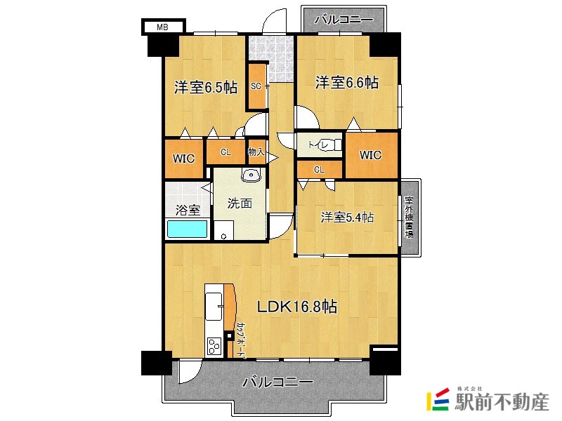 部屋写真