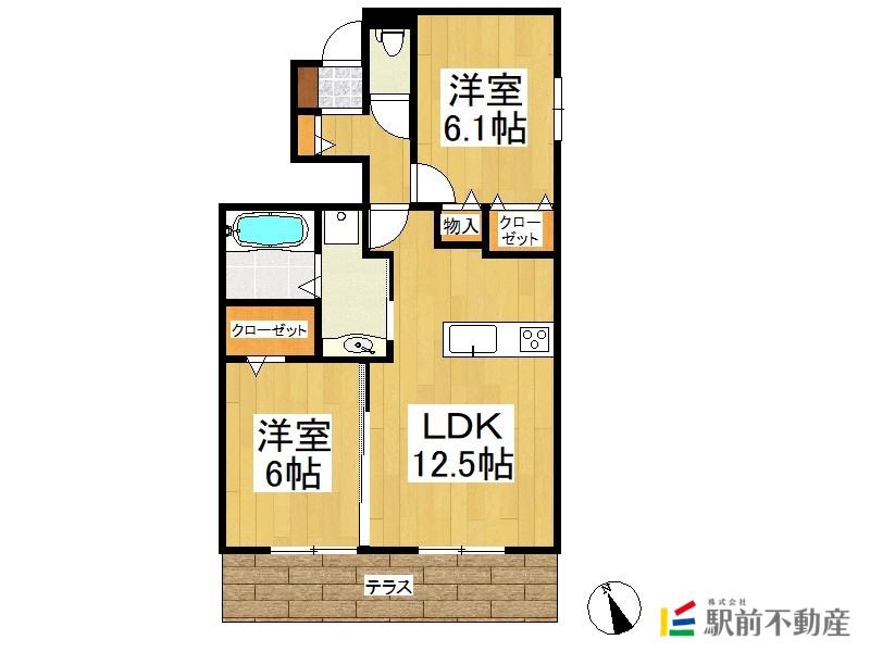 部屋写真