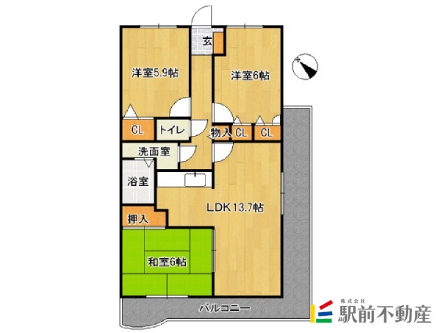 部屋写真