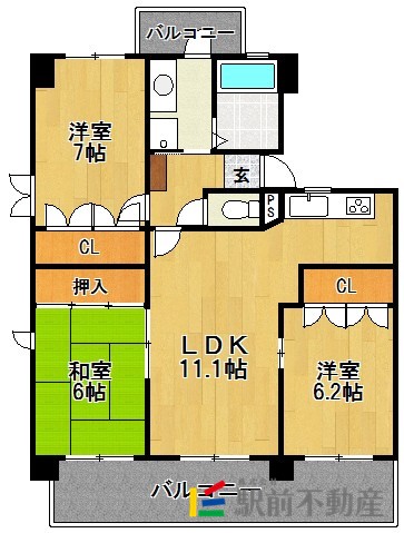 部屋写真