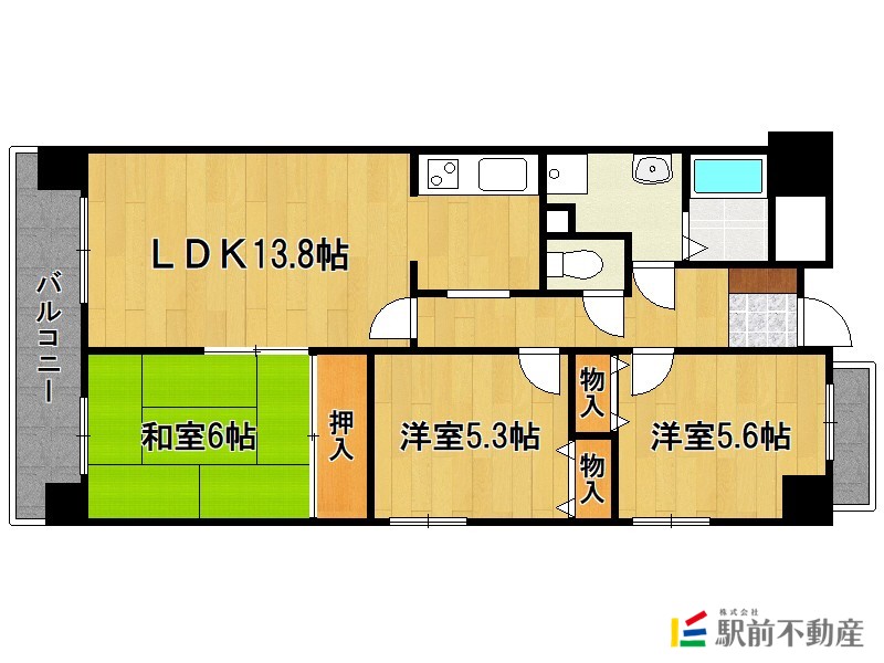 部屋写真