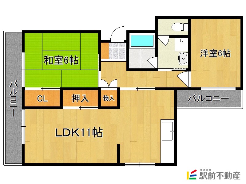 部屋写真