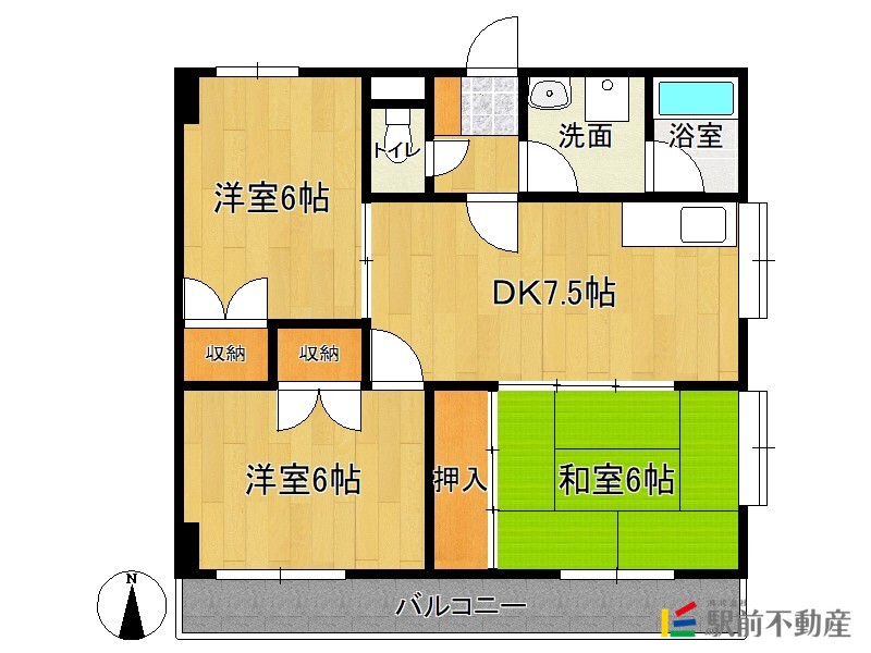 部屋写真