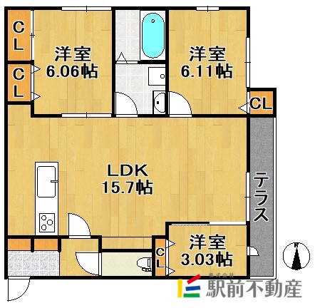 部屋写真